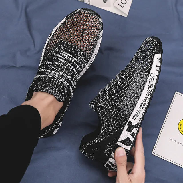Men Mesh Sneakers Sandals Attentive support Breathable Time-saving