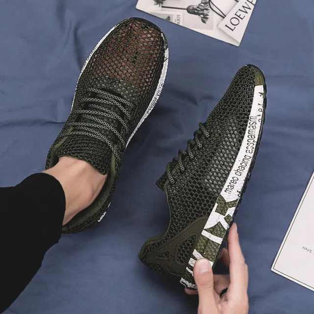 Men Mesh Sneakers Sandals Attentive support Breathable Time-saving