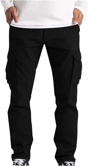 Men Pant Casual Jogger Beach Walking Running Sweatpant Drawstring Waist Track Lounge Pant