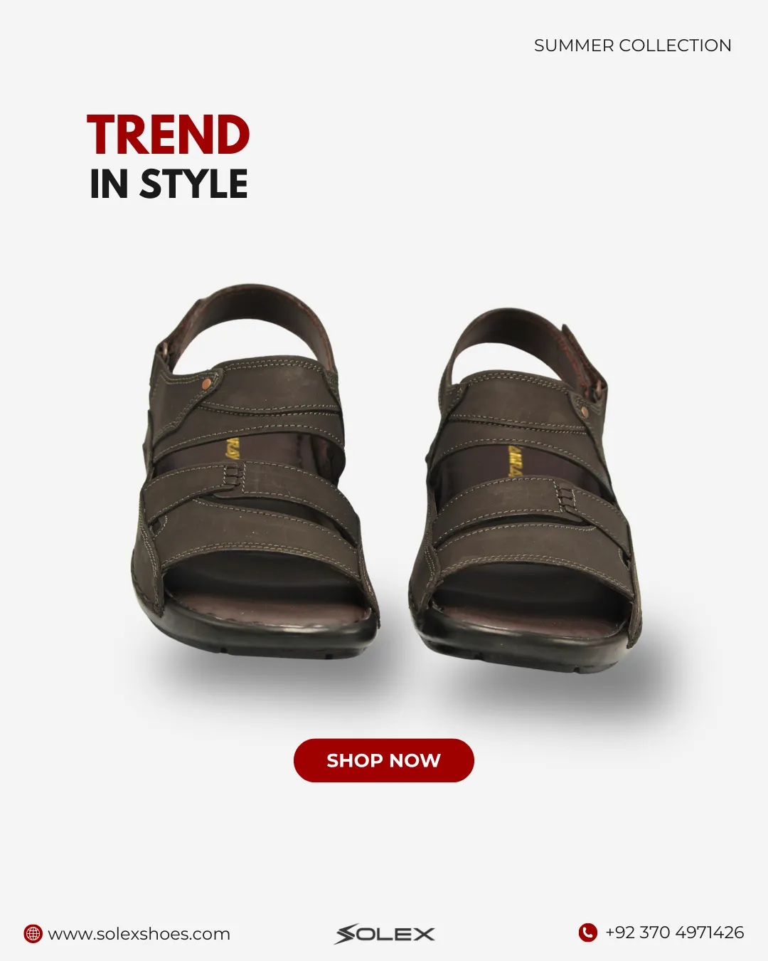 Men's Leather Sandal ( Medicated )