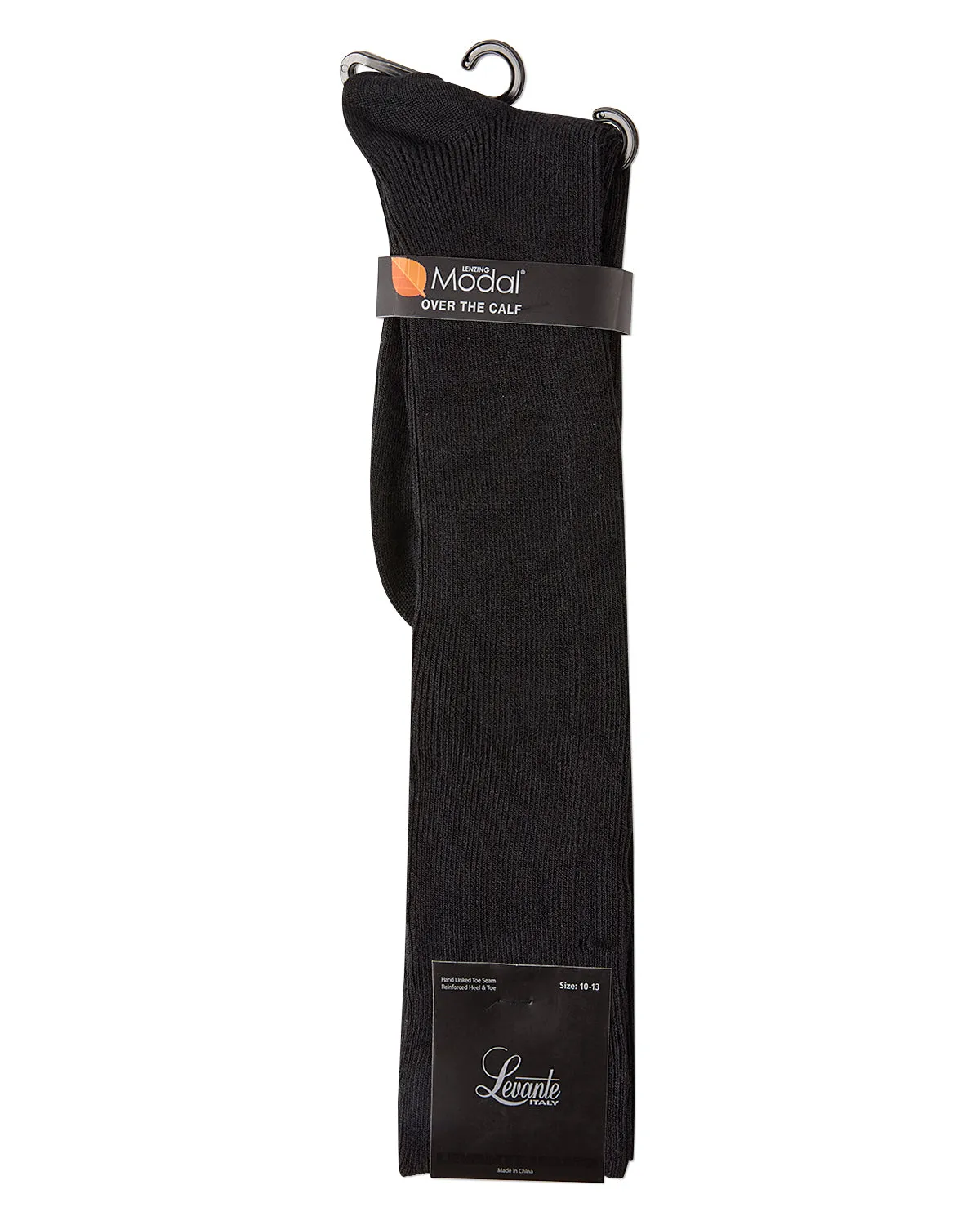 Men's Modal Durable and Flexible Flat Over The Calf Sock
