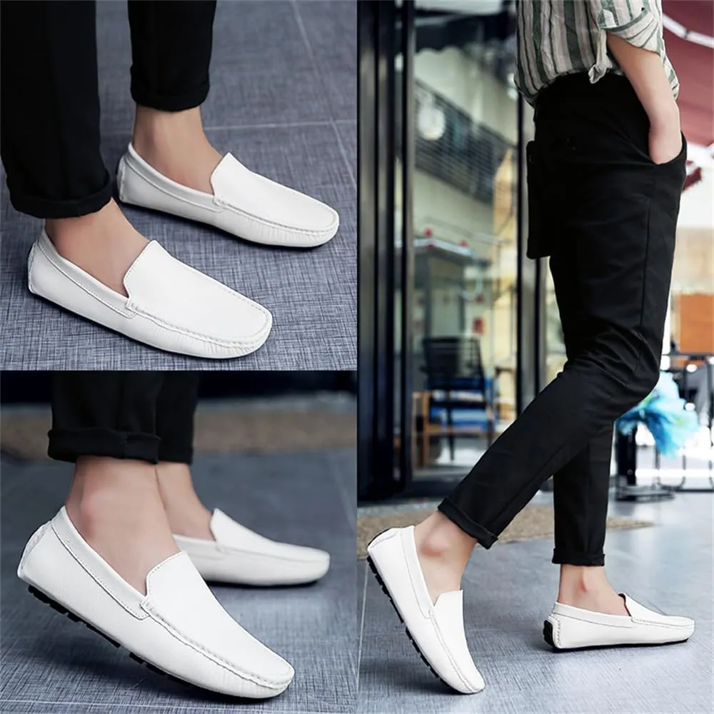 Men's Penny Loafers Moccasin Driving Shoes Slip On Flats Boat Shoes