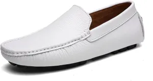 Men's Penny Loafers Moccasin Driving Shoes Slip On Flats Boat Shoes