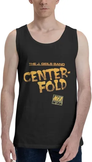 Men's Quick-Drying Cotton Sleeveless Shirt Versatile Close-Fitting Durable Rround Neck Singlet