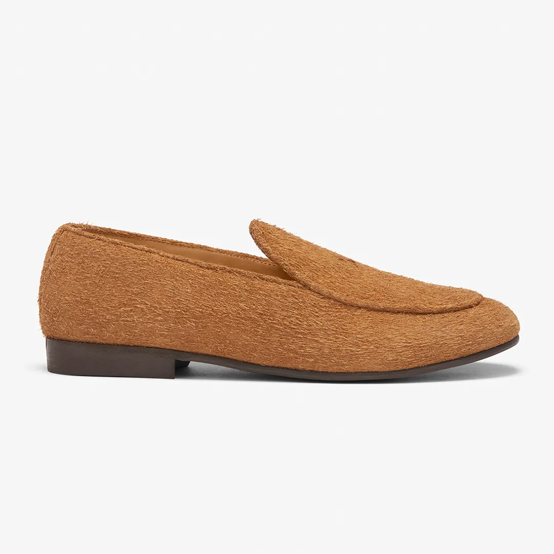 Men's Teddy Textured Suede Milano Loafer From Del Toro Shoes