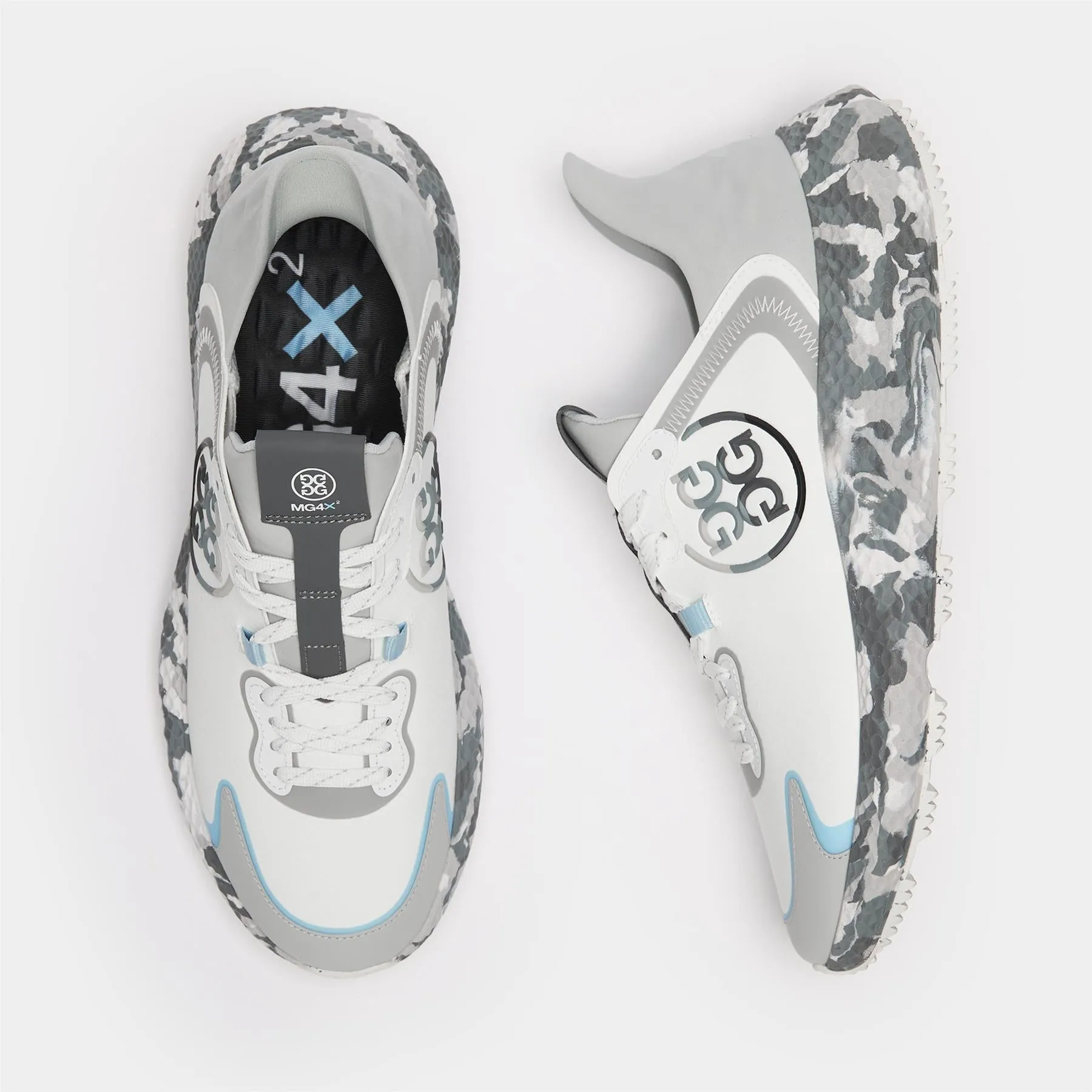 MG4X2 Camo Sole Cross Trainer Golf Shoes Gray/Powder