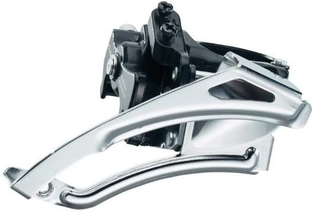 microSHIFT | Mezzo Front Derailleur | 8-Speed Triple | 42/32/22T | 31.8/34.9mmBand Clamp | Shimano Compatible