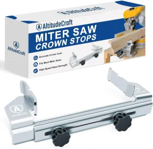 Miter Saw Crown Stops Compatible with DW7084, Fits DW703, DW706, DW708, DW712, DW715, DW716, DW717, DW718 – Woodworking Guide for Precise Cuts