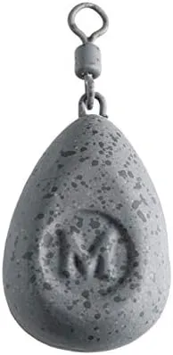 Mivardi Reed Stealth for Carp, Lead Stealth - Flat Pear 3.00 oz, 3.00, 85, M-CLSFP300, M-CLSFP300