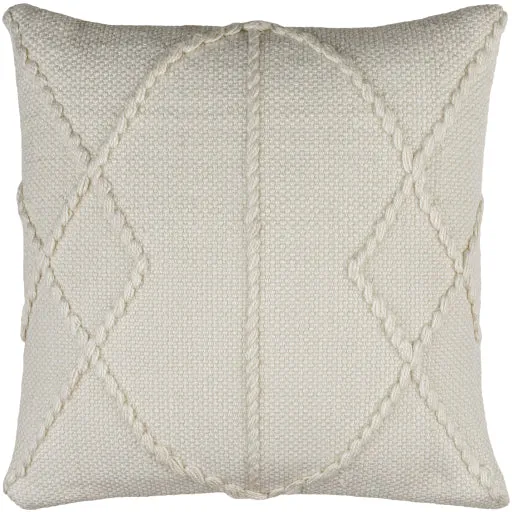 Modern Elegance 18"L x 18"W Accent Pillow