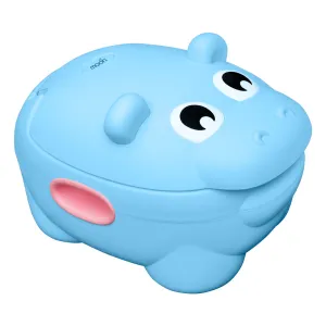 Moon -  Baby Potty Hippo With Pu Cushion - Blue
