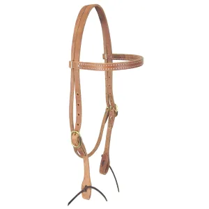 Mule Headstall, Hermann Oak Harness Leather
