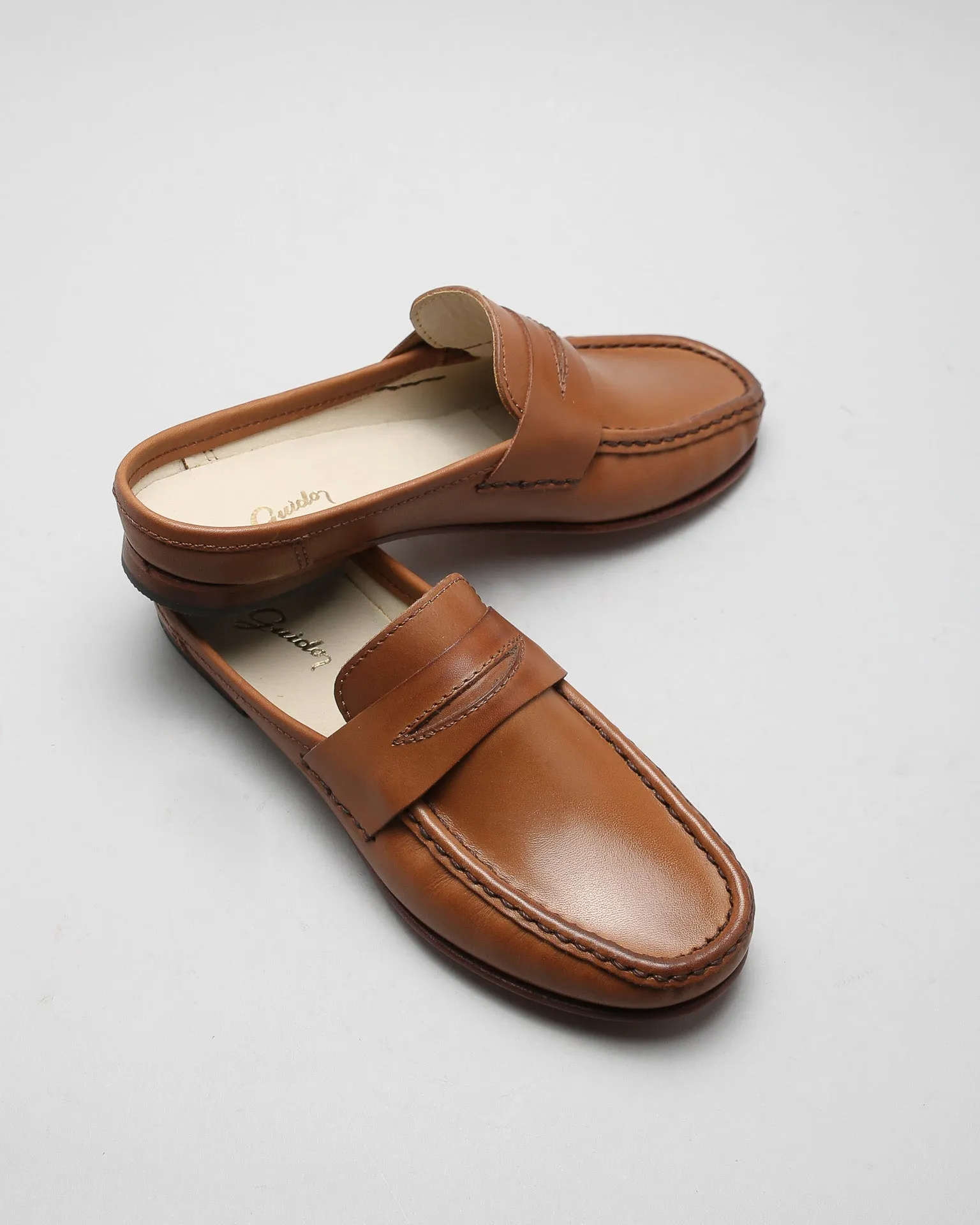Mule with Headband Camel