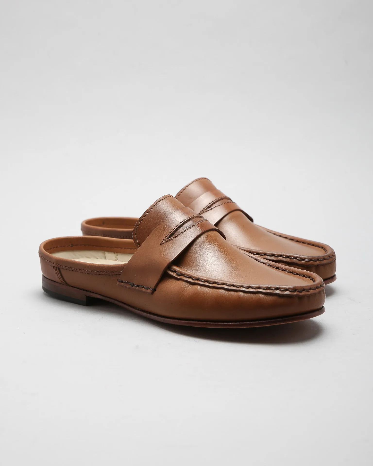 Mule with Headband Camel