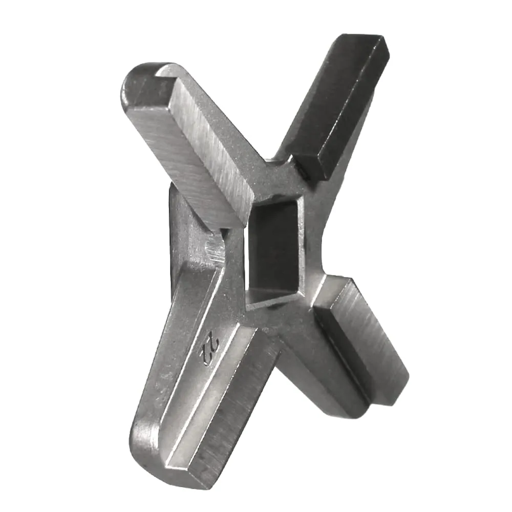 National Band Saw Meat Grinder Blade #22 – Durable Replacement Grinder Blades with Hardened Edges, Durable Knife for Smooth Grinding, Fits Most Brands, GK22-S