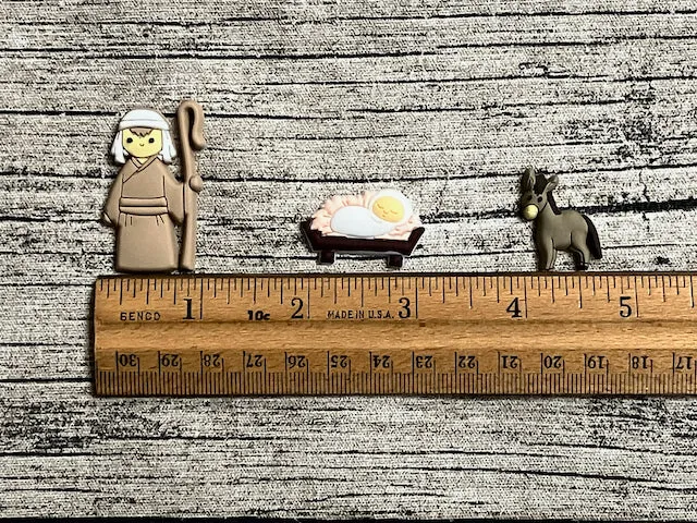 NEW Nativity Flexible PVC Flatbacks Set