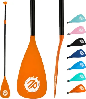 niphean Sup Paddle, 3&4-Piece Detachable Floating Paddle Board Paddles, Adjustable Kayak Paddle, Durable Oars