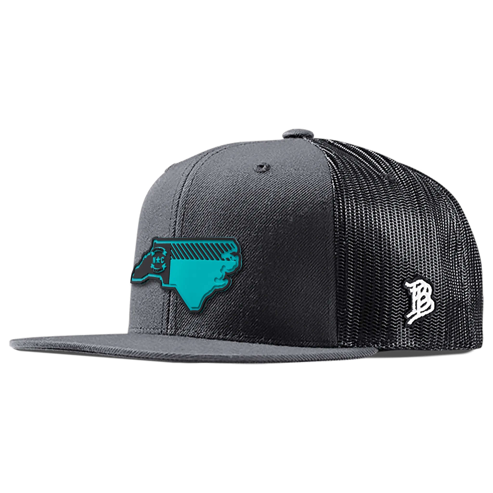 North Carolina Turquoise Flat Trucker
