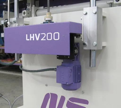 NS LHV 200 horizontal & vertical belt grinder