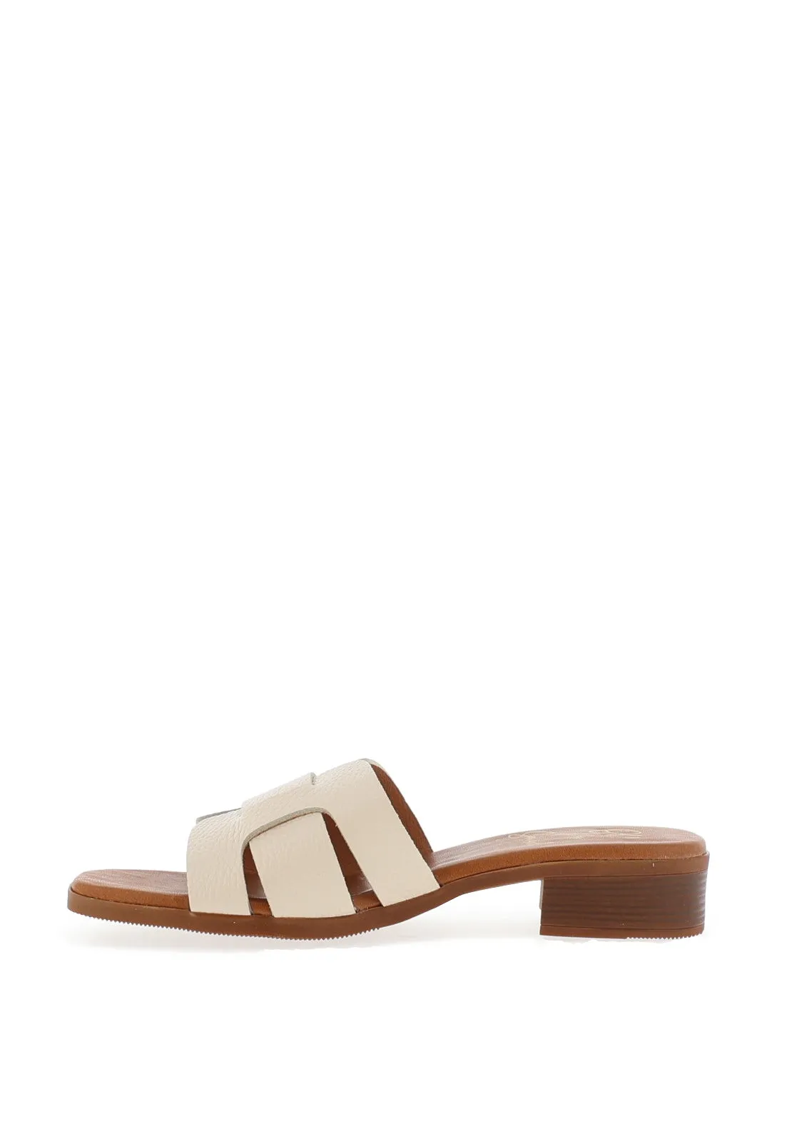 Oh My Sandals Woven Mule Sandals, Ice