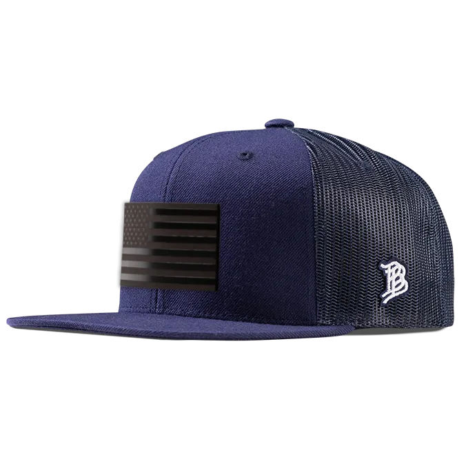 Old Glory Midnight Flat Trucker