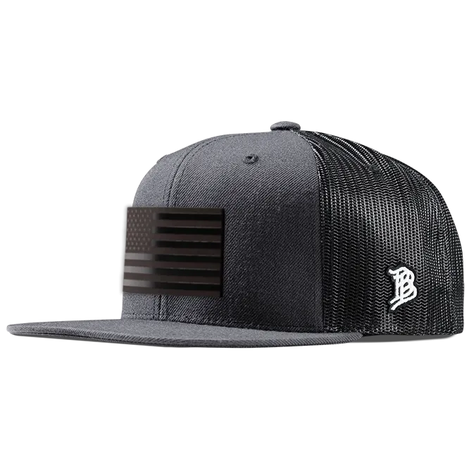 Old Glory Midnight Flat Trucker