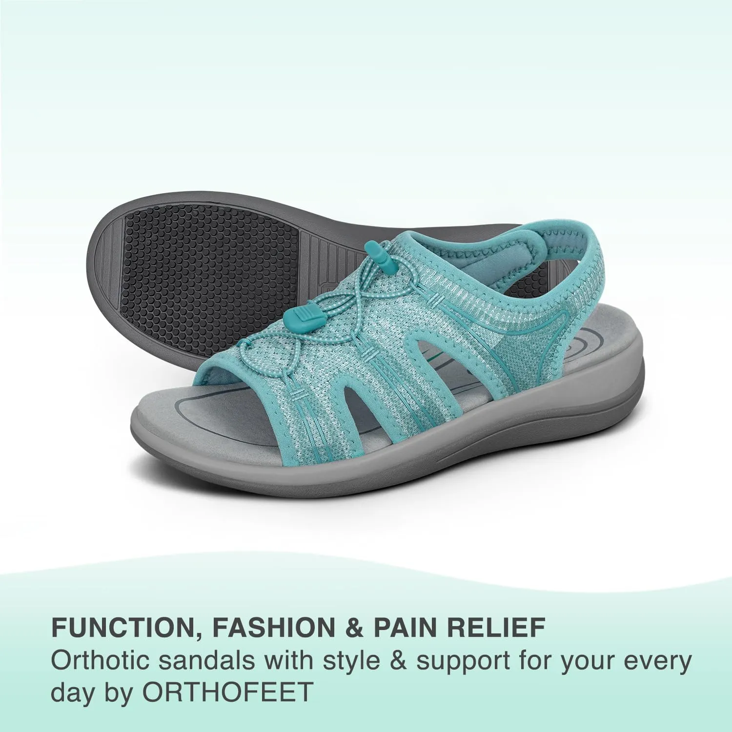 Orthofeet Women's Orthopedic Stretchable Maui Sandals