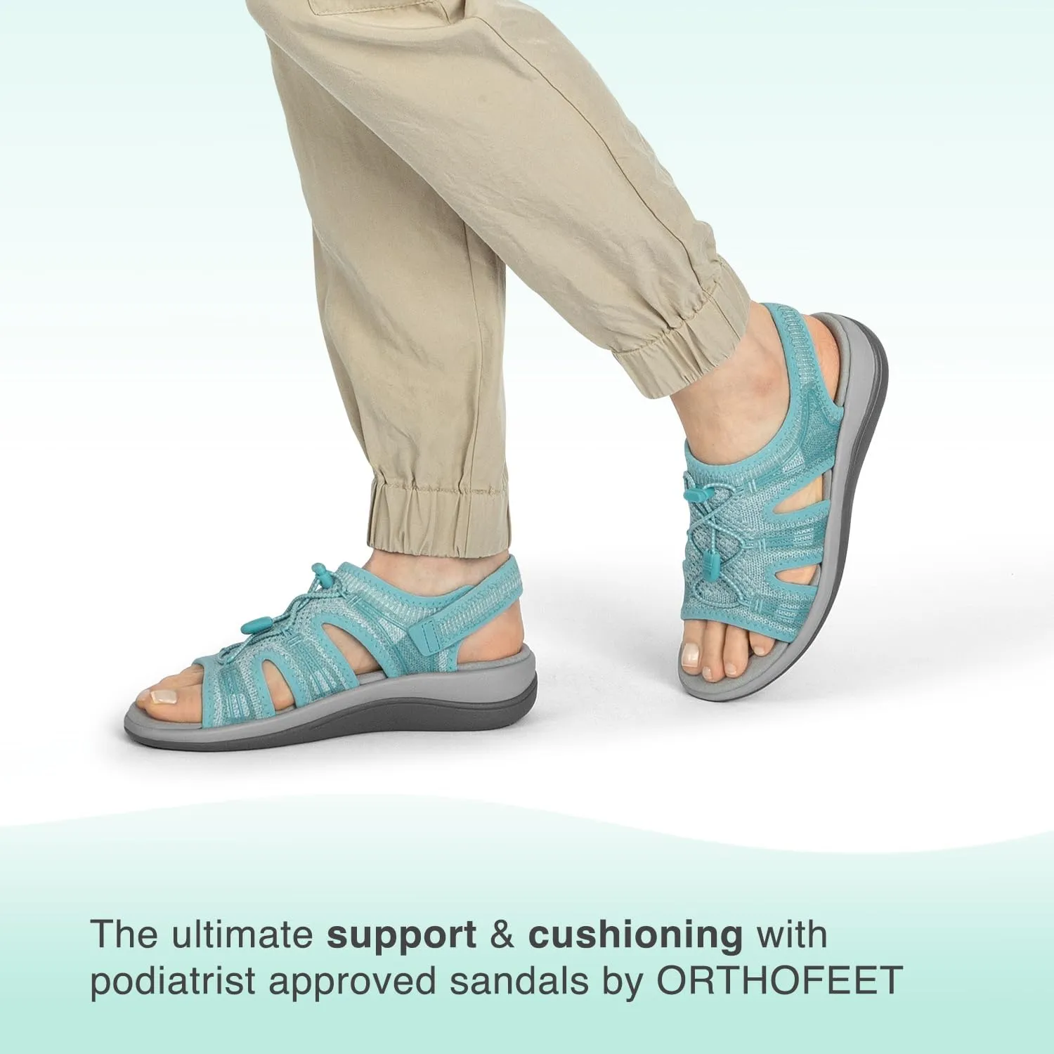 Orthofeet Women's Orthopedic Stretchable Maui Sandals