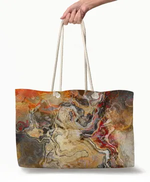 Oversized Tote, Cinnamon River