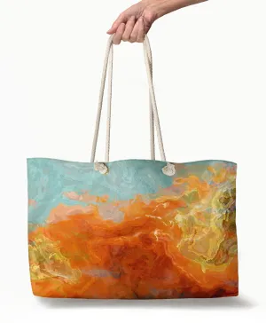 Oversized Tote, Electric