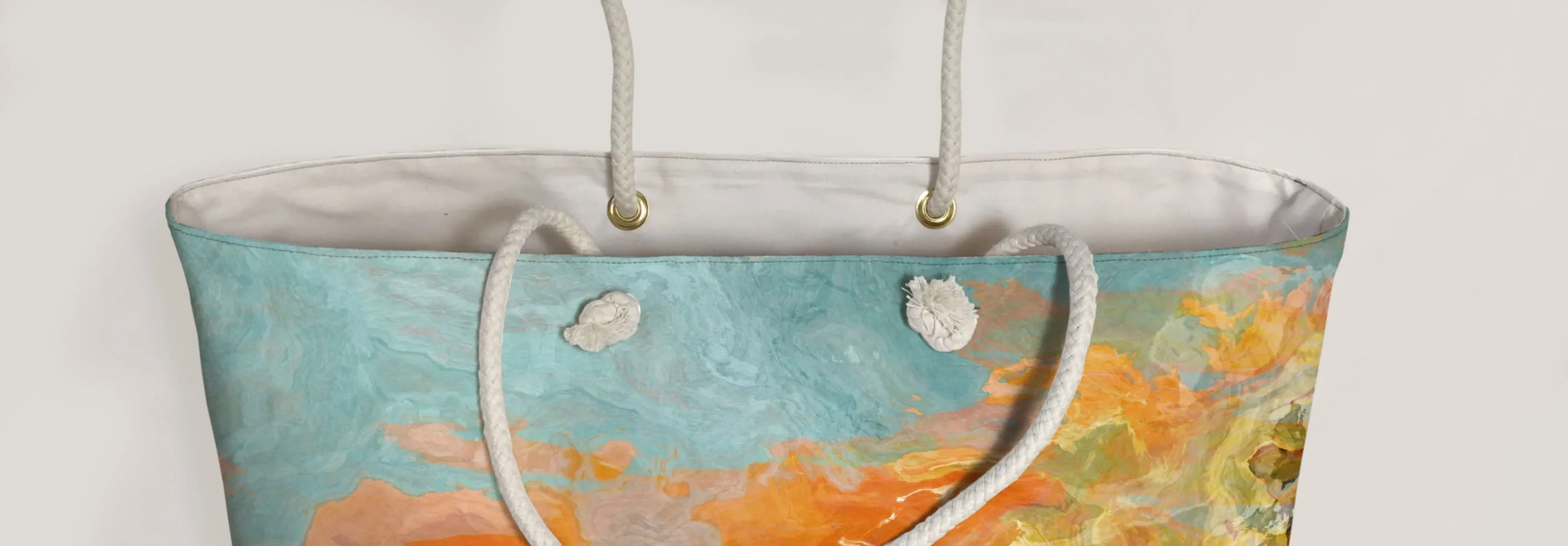 Oversized Tote, Electric