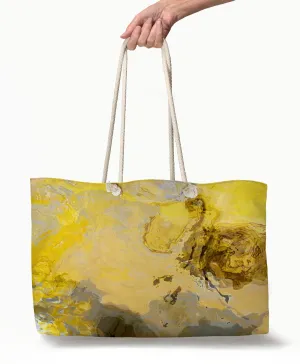Oversized Tote, Mellow Yellow