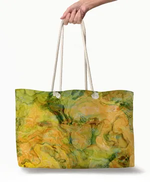 Oversized Tote, Peach Grove
