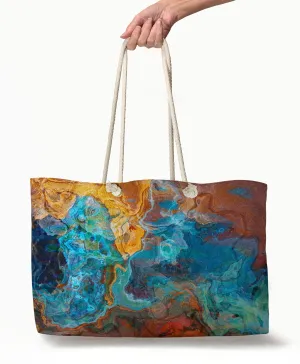 Oversized Tote, Sedona Sunrise