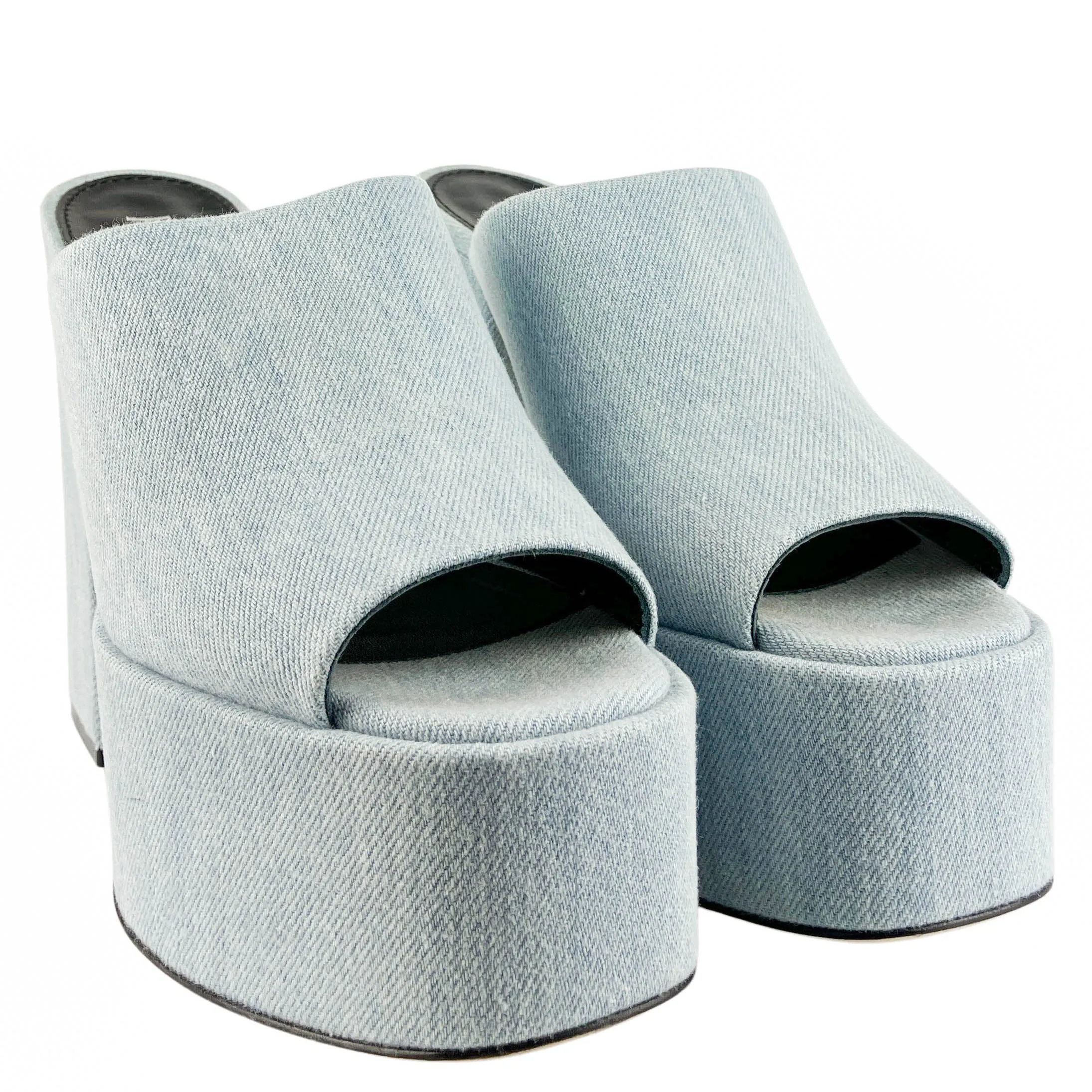 Paris Texas Sasha Mule in Denim