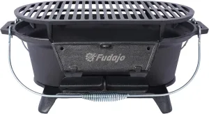 Portable Cast Iron Grill for Joyful Outdoor Cooking, Lightweight and Durable, Camping and Picnics