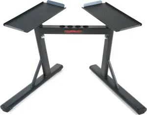 PowerBlock PowerMax Stand – Dumbbell Rack & Weight Rack, Use with Weights up to 90 Pounds, Durable Steel Construction, Home Gym Strength Training, Innovative Workout Equipment