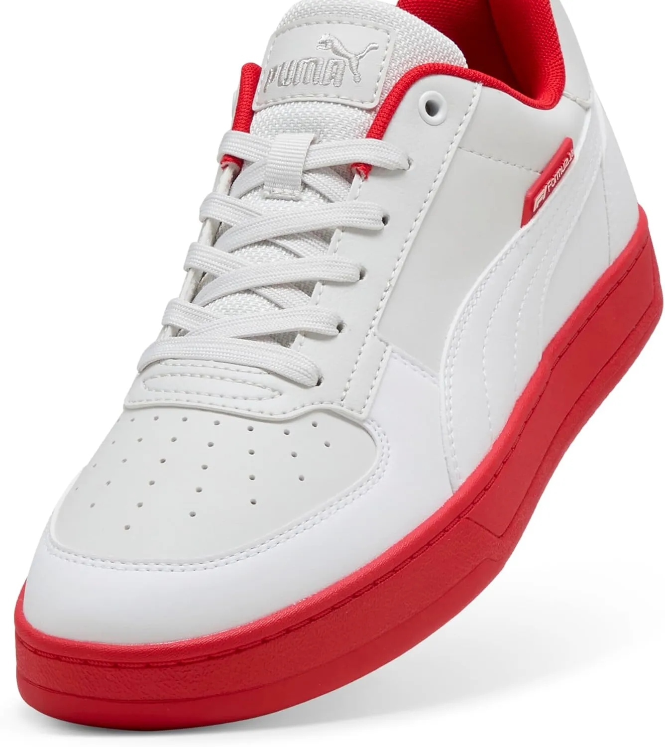PUMA Men's Formula 1 Caven 2.0 Shoes, Feather Gray-White, 10.5