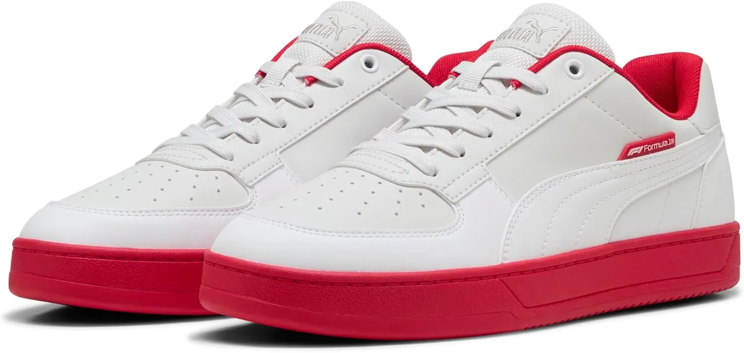 PUMA Men's Formula 1 Caven 2.0 Shoes, Feather Gray-White, 10.5