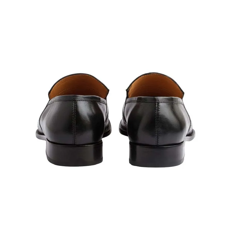 Punched Wingtip Penny Loafer