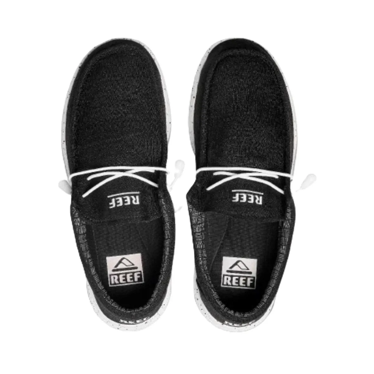 Reef Men's Cushion Coast Tx Easy On Black / White Shoes