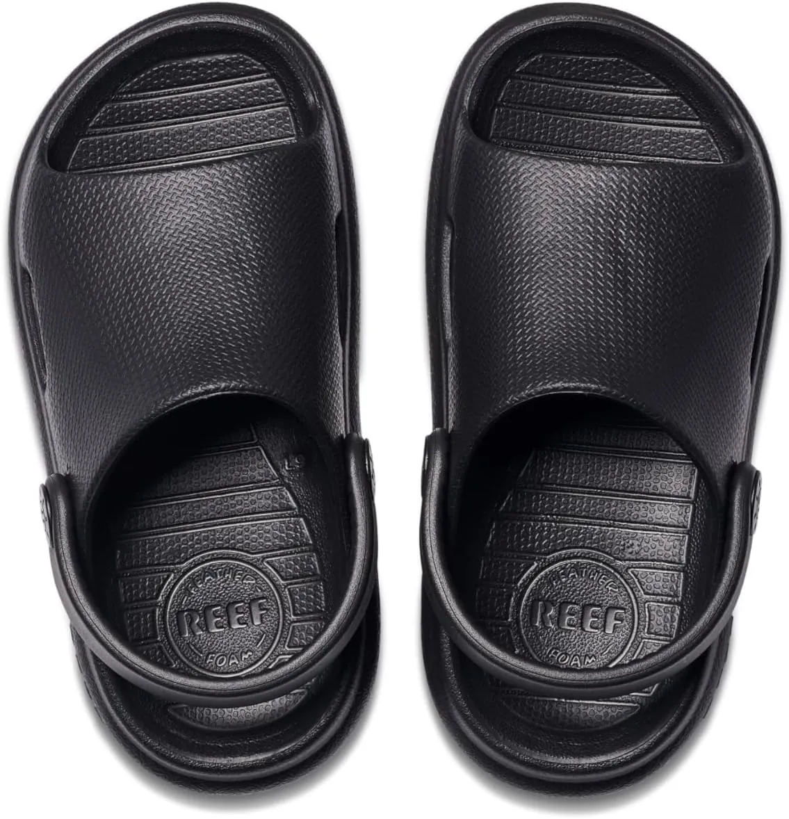 REEF Toddler/Little Kid Rio Slide Sandal, Super Soft Molded EVA Footbed, Lightweight, Water Friendly, Backstrap