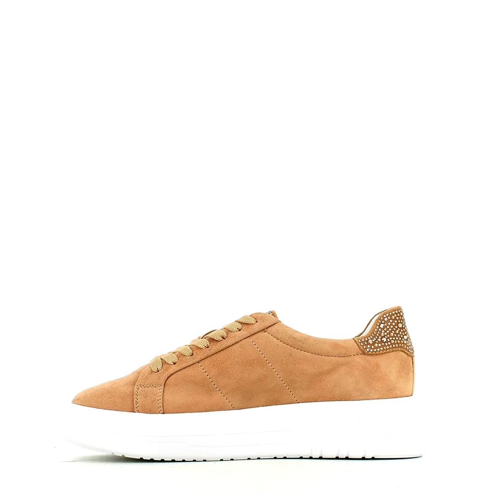 Regarde Le Ciel Regina Trainer Desert Suede