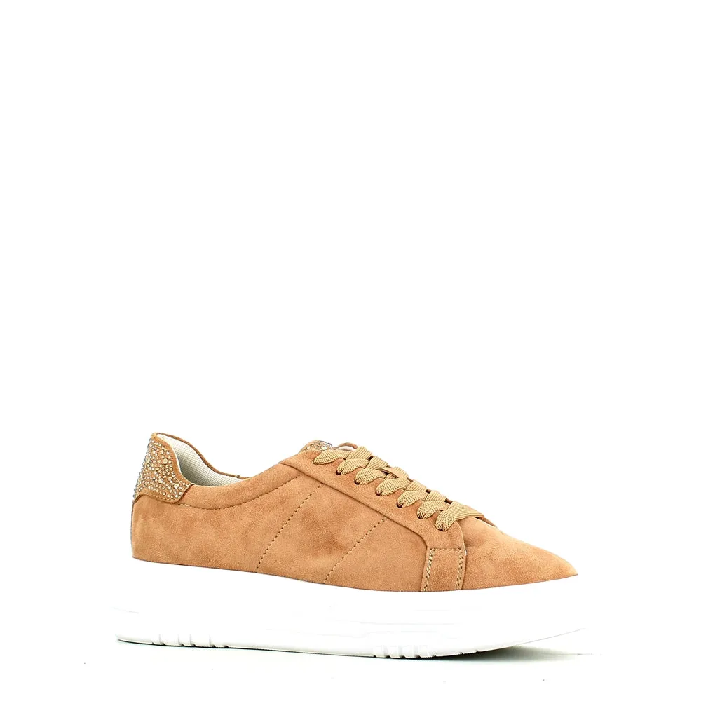 Regarde Le Ciel Regina Trainer Desert Suede