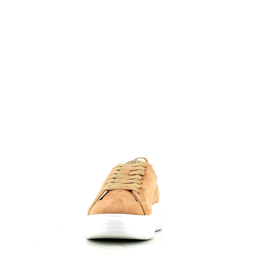 Regarde Le Ciel Regina Trainer Desert Suede