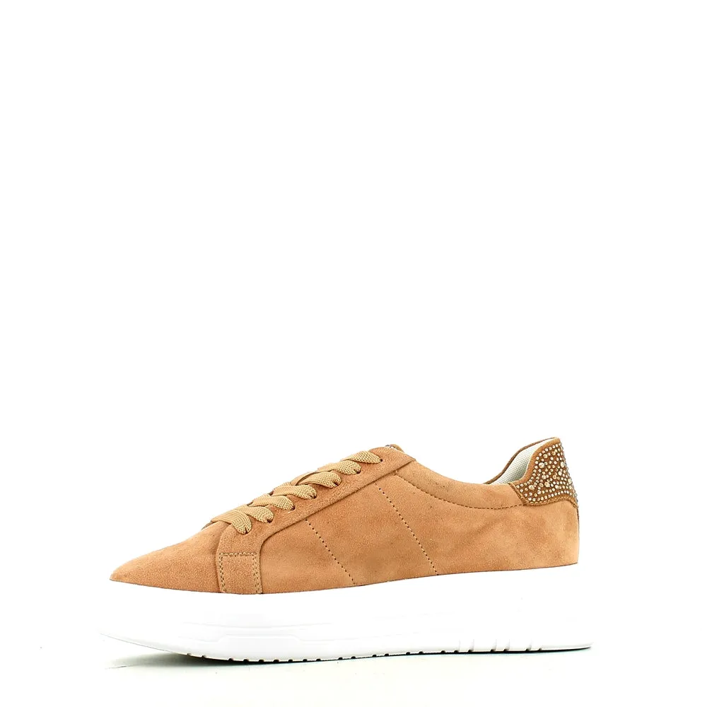 Regarde Le Ciel Regina Trainer Desert Suede