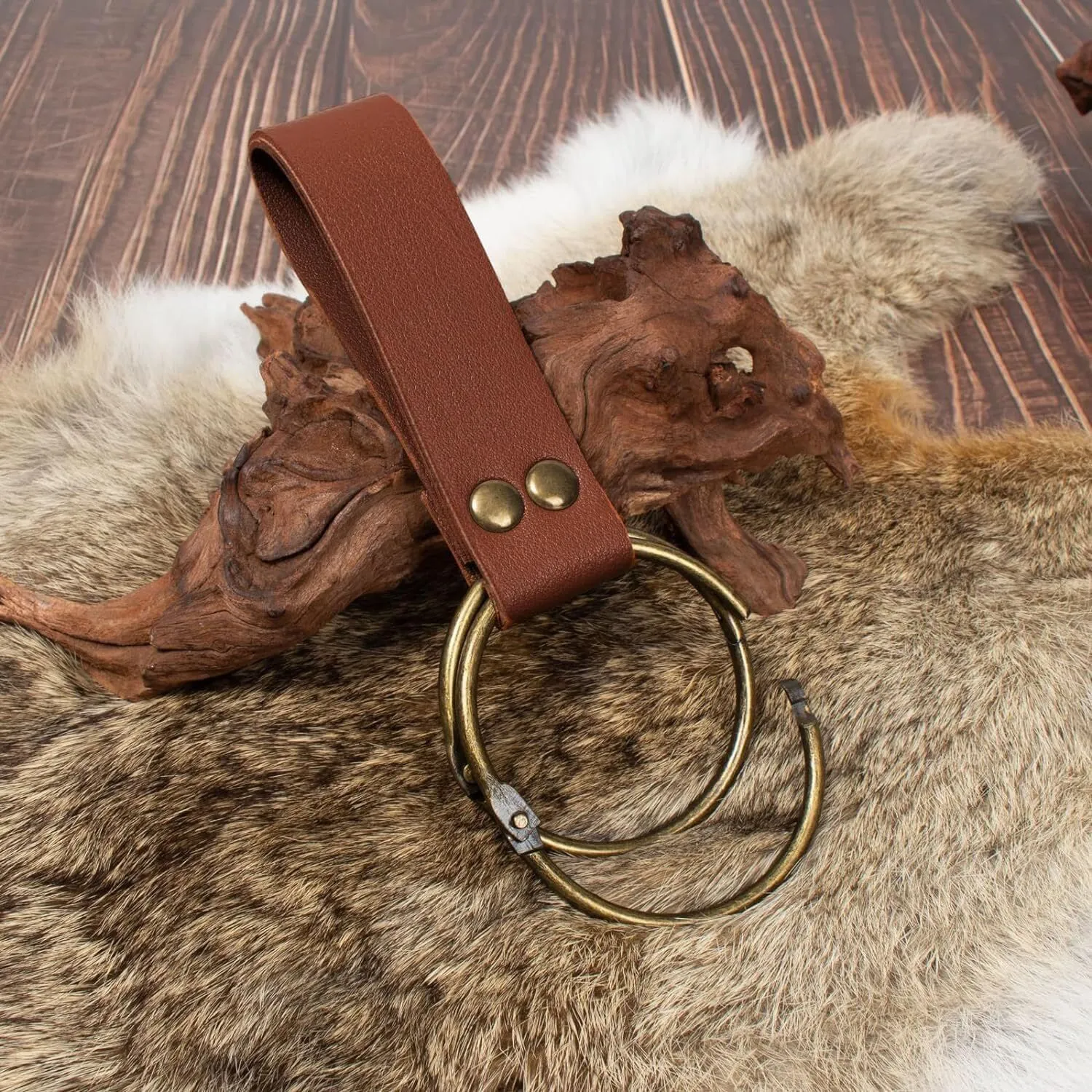 Renaissance Belt Pouch Coin Purse Skirt Hike Set Medieval Festival Costume Halloween Accessories Casual Fanny Pack Waist Bag (Pouch & Bottle-Brown)