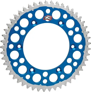 Renthal 2240-520-52GPBU; Renthal Sprocket Twin-Ring 52T Bu Made by Renthal