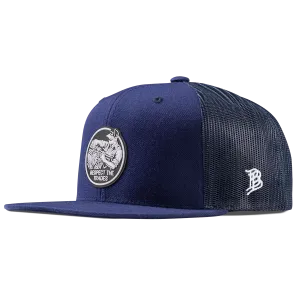 Respect The Trades Mechanic Flat Trucker