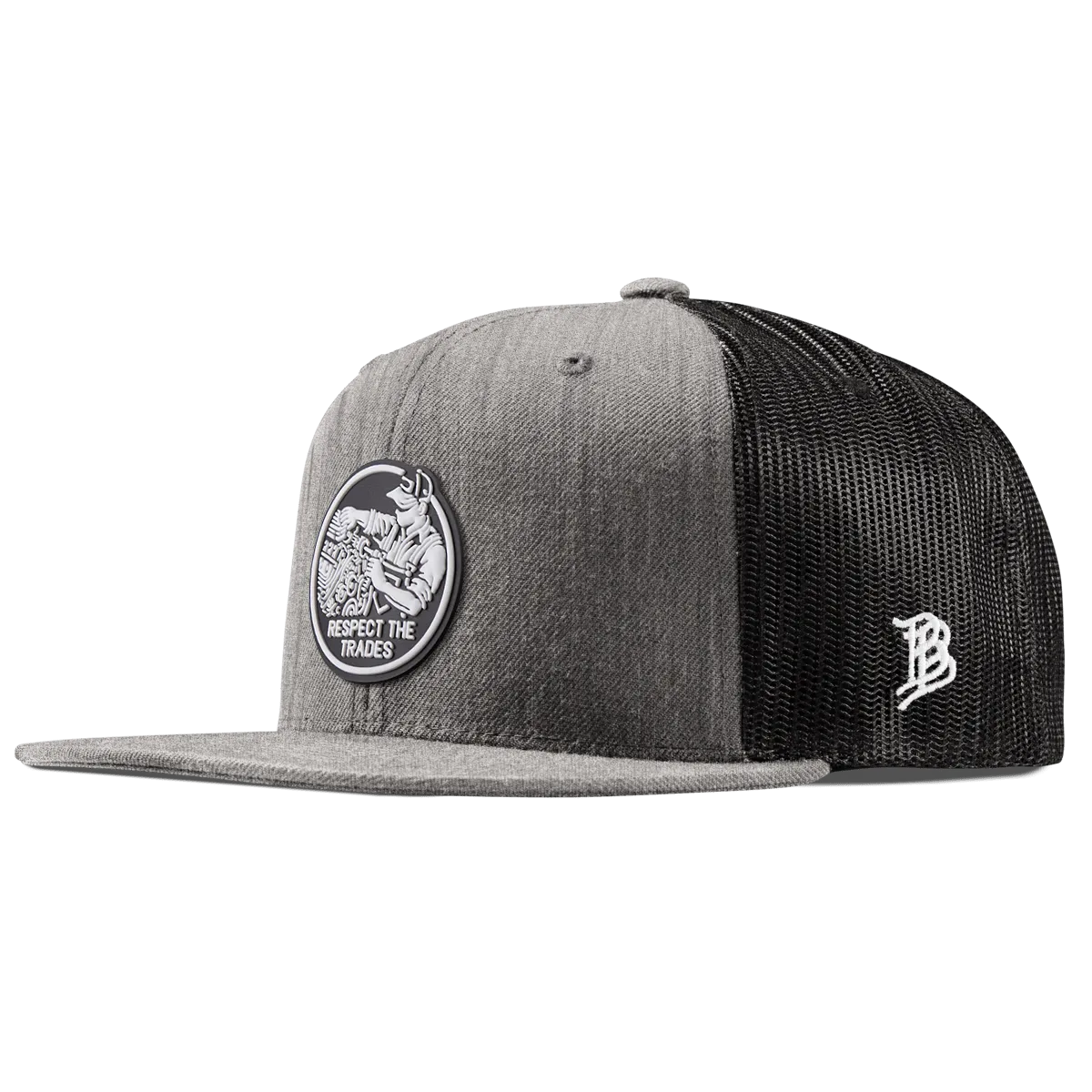 Respect The Trades Mechanic Flat Trucker